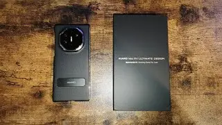 Official Huawei Mate XTs Leather Case Unboxing! [DE]