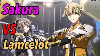 Shin sakura wars  sakura vs Lancelot 「剣聖の家系ランスロット」