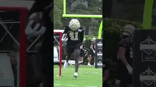 Alvin Kamara and Marshon Lattimore back at #Saints minicamp