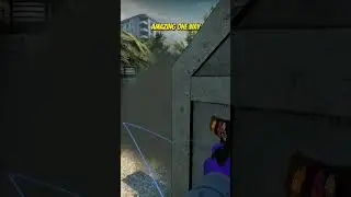 AMAZING ONE WAY ON OVERPASS #shorts #csgo