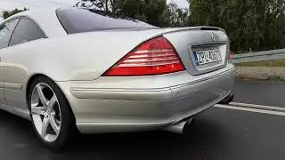 Mercedes CL500 V8 Sound MAE Exhaust