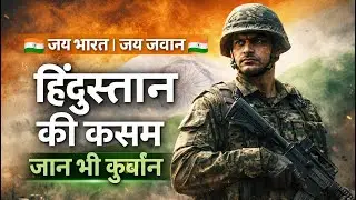 Hindustan Ki Kasam 🇮🇳 | Jai Bharat Jai Jawan | Army Motivation Deshbhakti Song 2026