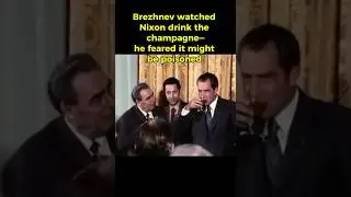 When Nixon Shared Champagne with the Soviet Leader #history #coldwar #facts