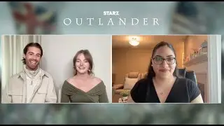 Joey Phillips and Izzy Meikle-Small on their new characters Denny and Rachel in Outlander season 7