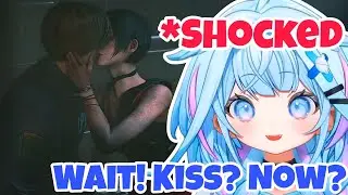 Mizumiya Su [Hololive] - Leon and Ada Kiss Scene Reaction (Resident Evil 2 Remake)