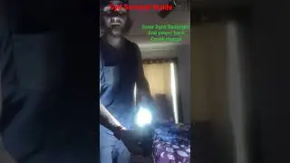 35 Hour Solar Lantern/Flashlight with Crank and Power Bank