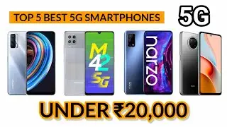 TOP 5 BEST 5G SMARTPHONES UNDER ₹20,000 ⚡May 2021 List...