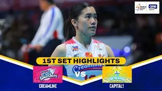 CREAMLINE vs CAPITAL1 | SET 1 HIGHLIGHTS | 2026 PVL ALL-FILIPINO CONFERENCE