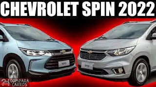 R$ 84.370 at&eacute; R$ 110.270: Chevrolet lan&ccedil;a Spin 2022 com nova vers&atilde;o autom&aacute;tica!