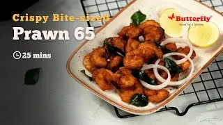 Prawn 65 | Crispy Prawn 65 | Restaurant-style 65 Starter | Shrimp Fry | Starter Recipes | Cookd