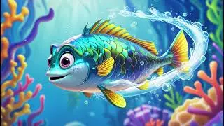 F for Fish, Swimming Fast | ABC Animal Song for Kids