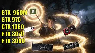 Тест производительности Hogwarts Legacy | Сравнение видеокарт начального уровня и 4K