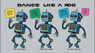 Move Like a Robot: Let's Dance | The Robotic Dance Party #music