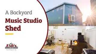 This Shed Became a Music Studio in Nashville, TN | Backyard Shed Recording Studio
