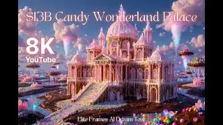 $13B AI Candy Wonderland Palace Tour Cinematic Dream Walkthrough ✨ Fantasy Homes | Elite Frames