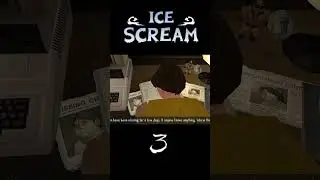 Surviving Ice Scream🥶3: The Most Intense Horror😱Game Intro Cutscene🔪! #icescream3 #gaming #ytshorts
