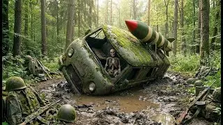 FULLY Restoration Abandoned MILITARY VAN  Restoring OLD ARMY VEHICLE FORGOTTEN For 60 Years