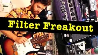 Filter Freakout: Line 6 FM4, Moog MF Flange, Buddy Guy Wah, Blues Driver