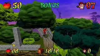 Crash Bandicoot: Back In Time - No-Hit 100% - Memory Lane