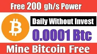 Free Bitcoin Btc Mining Website 2021 Without Invest | New Cloud Mining Site |