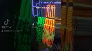 Assist Hook GID (Glow In the Dark) Size 2/0 Type Pike || #fishing #viral #masterjigging