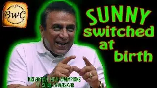 Sunil Gavaskar Switched At Birth?! | Breakfast With Champions Exclusive