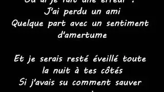 The Fray - How to Save a life - Traduction en fran&ccedil;ais
