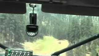 Cessna 206 backcountry flying Salmon River Idaho (Allison Ranch)