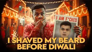 I SHAVED MY BEARD BEFORE DIWALI | REFEED DAY | OMEGA 3 BENEFITS 