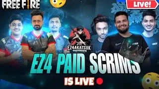 [HINDI] MEGA LOBBY LIVE || EZ4 PAID SCRIMS || 9PM || FREE FIRE TOURNAMENT LIVE #freefire #live