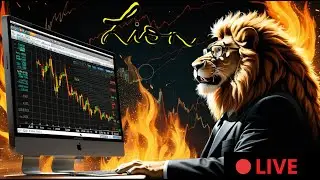 🔴🦁LION'S DEN|$RKLB $DJT $IVP $HOLO $SPY $GOVX | MARKET WATCH LIVE | LOFI MUSIC 🦁!