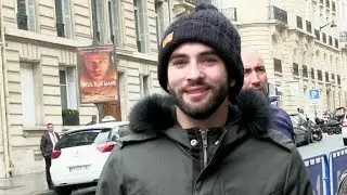 EXCLUSIVE: Kendji Girac promotion at Europe 1 radio station in Paris
