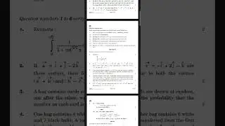 CBSE CLASS 12TH COMPARTMENT MATHEMATICS QUESTION PAPER 2022