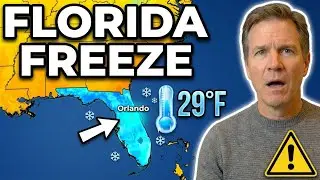 BREAKING!: Florida Freeze Alert - Temperatures Plunging To 29&deg;F In Orlando
