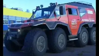 HD VIDEO Авто мото аксессуары - Вездеход АВТОРОС Z 8x8