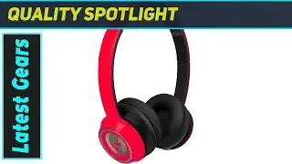 Monster Ncredible NTune: Best On-Ear Headphones? (Candy Red)