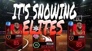 WE PULLED 2 OOP LEBRONS!!! MASSIVE CHRISTMAS PRESENT OPENING| NBA LIVE MOBILE