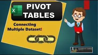 Create Pivot Table - Using Multiple Tables | External File | Hindi & English