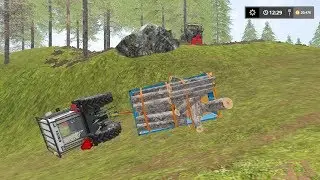 Accident | Mountain map | Farming Simulator 2017 | Episode 8