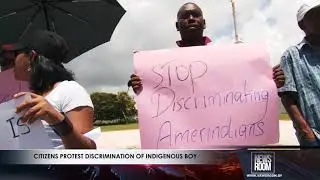 CITIZENS PROTEST DISCRIMINATION OF INDIGENOUS BOY