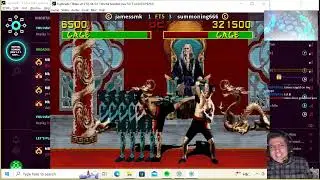 @Summoning666 Plays: Mortal Kombat 1992 FightCade JamessMK Magister 1-14-23 #fightcade #mortalkombat