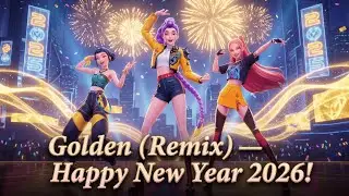 Golden Huntrix Remix 2026 (Happy New Year) - K-Pop Demon Hunters OST