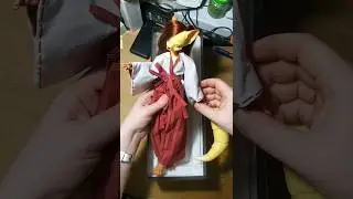 Yellow fox Miko bjd doll