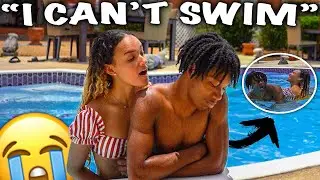 I CAN'T SWIM PRANK ON GIRLFRIEND! She Tried To Save Me *VERY HILARIOUS*