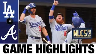 Dodgers cruise to Game 3 win with 11-run 1st inning | Dodgers-Braves Game 3 Highlights 10/14/20