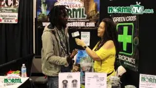 Ganja Farmer Marlon Asher at the Champs Trade Show - NORML TV
