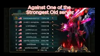NEW SERVER vs OLD SERVER | SynczZ killing 100T [ SKY FORCE GUILD CLASH ]