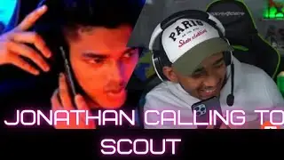 Jonathan Calling To Scout On live stream for Birthday Wishing