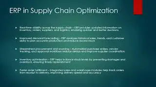 ERP and CRM Strategy Enterprise Application 