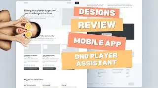 DnD Mobile App Design Review